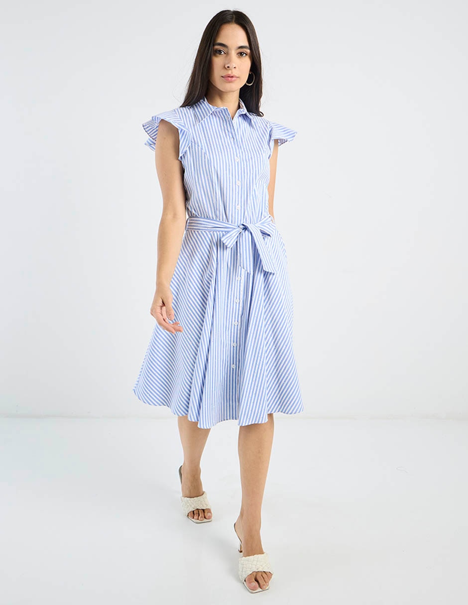 Vestido 3/4 casual para mujer 7