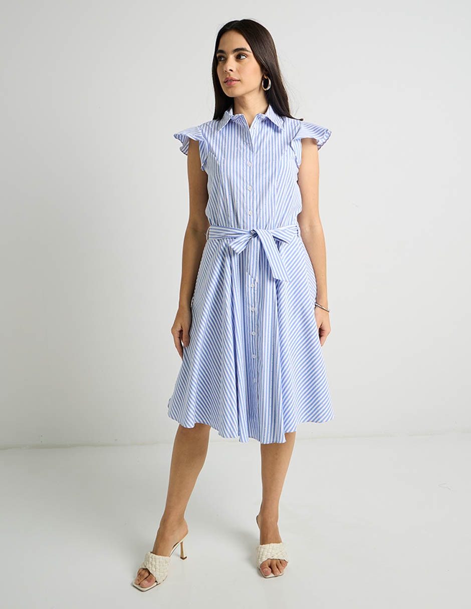 Vestido 3/4 casual para mujer 8