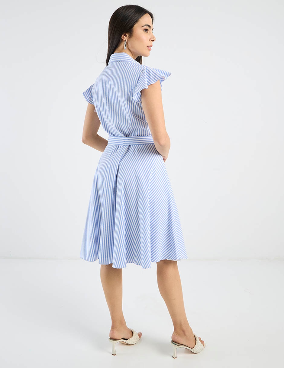 Vestido 3/4 casual para mujer 11