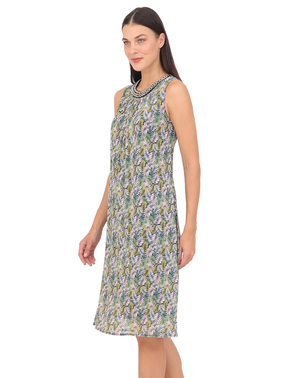 Vestido midi formal rue de la paix para mujer