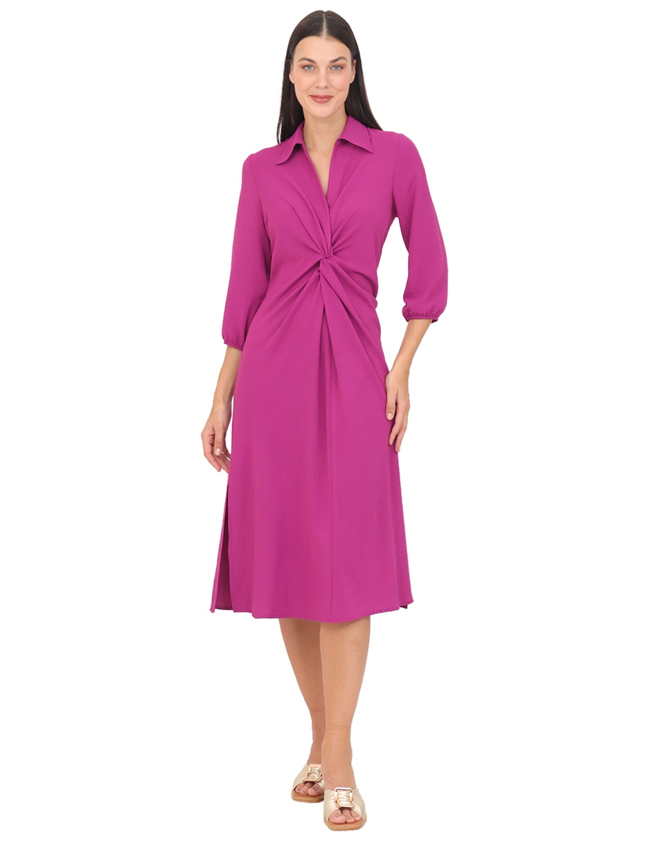 Vestido midi formal rue de la paix para mujer