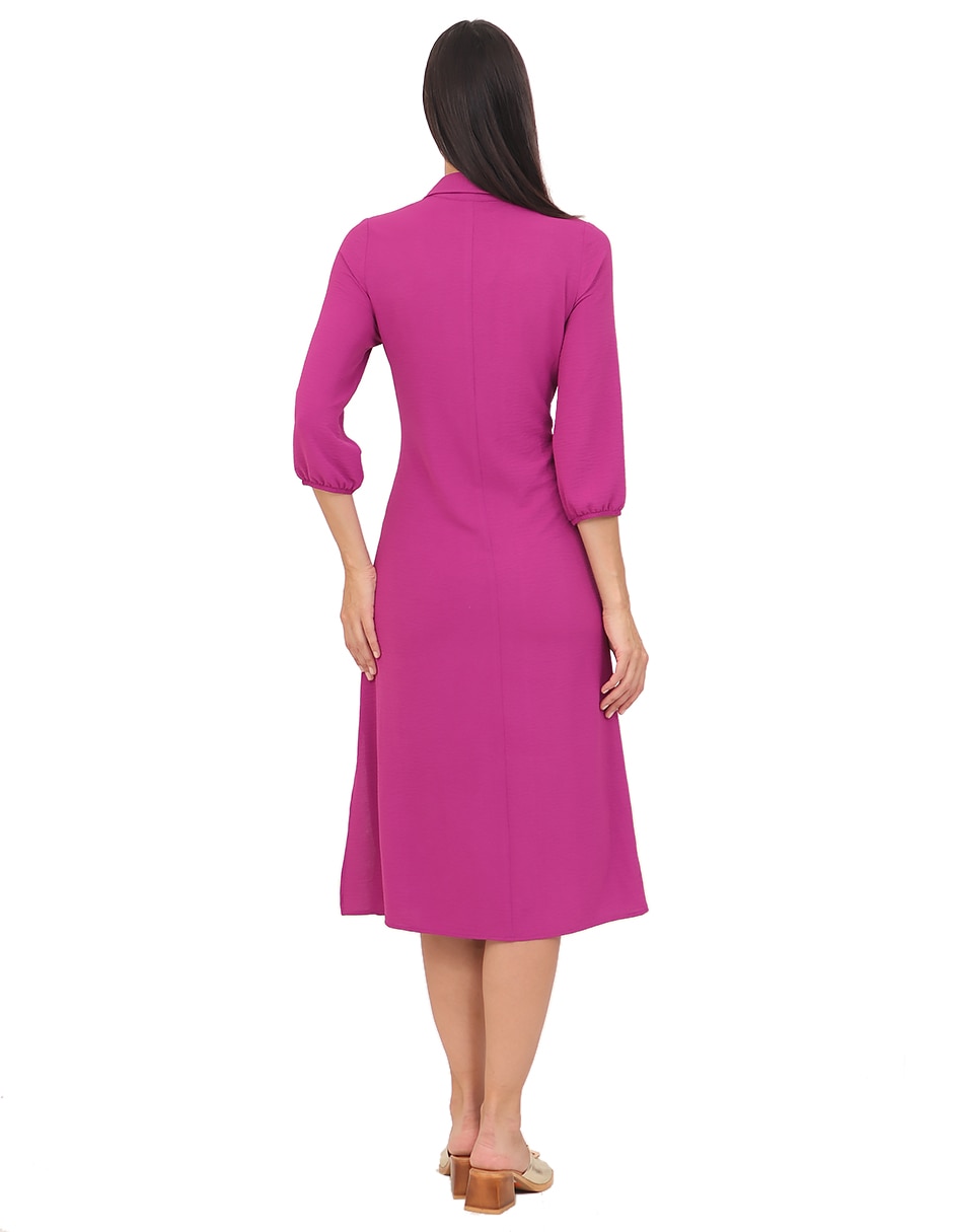 Vestido midi formal rue de la paix para mujer