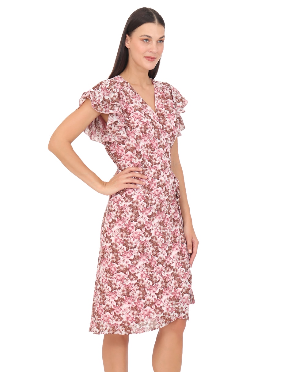 Vestido a la rodilla casual rue de la paix para mujer
