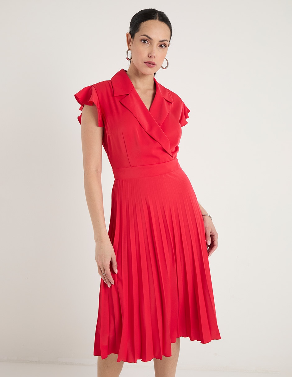Vestido a la rodilla casual para mujer Vestido a la rodilla casual para mujer