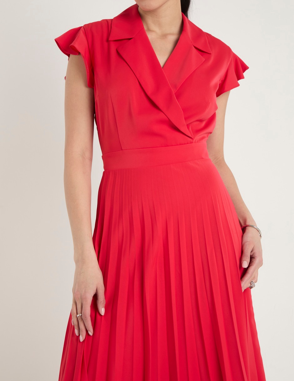 Vestido a la rodilla casual para mujer