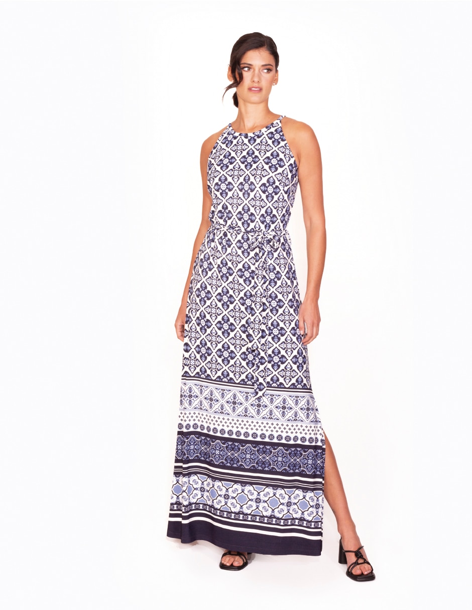 Vestido largo casual para mujer