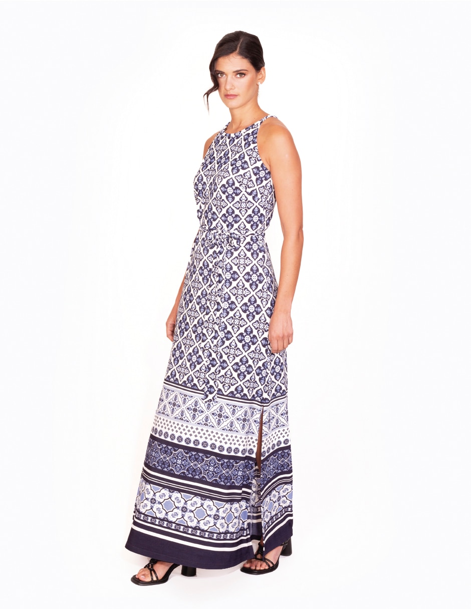 Vestido largo casual para mujer
