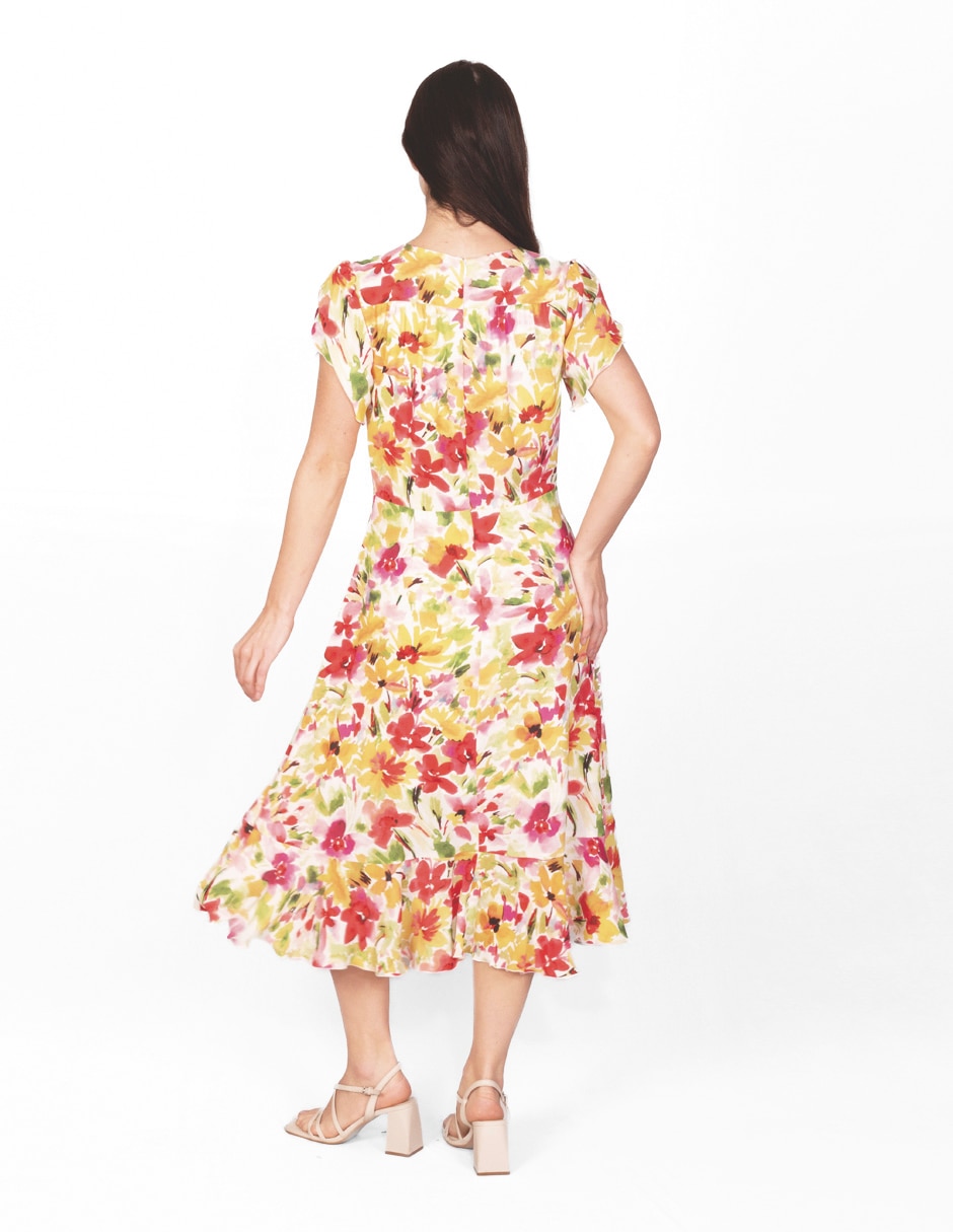 Vestido midi casual para mujer 4