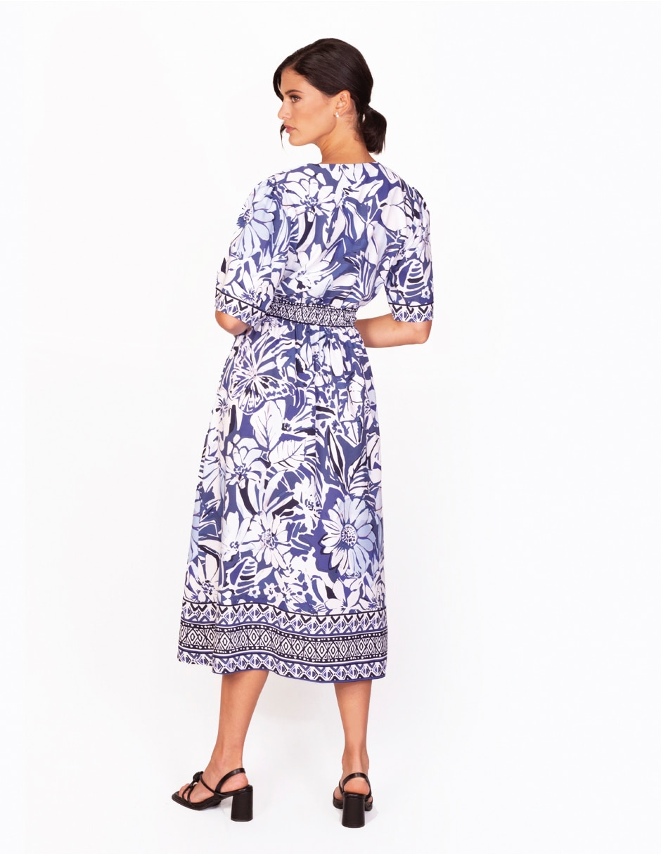 Vestido 3/4 casual para mujer