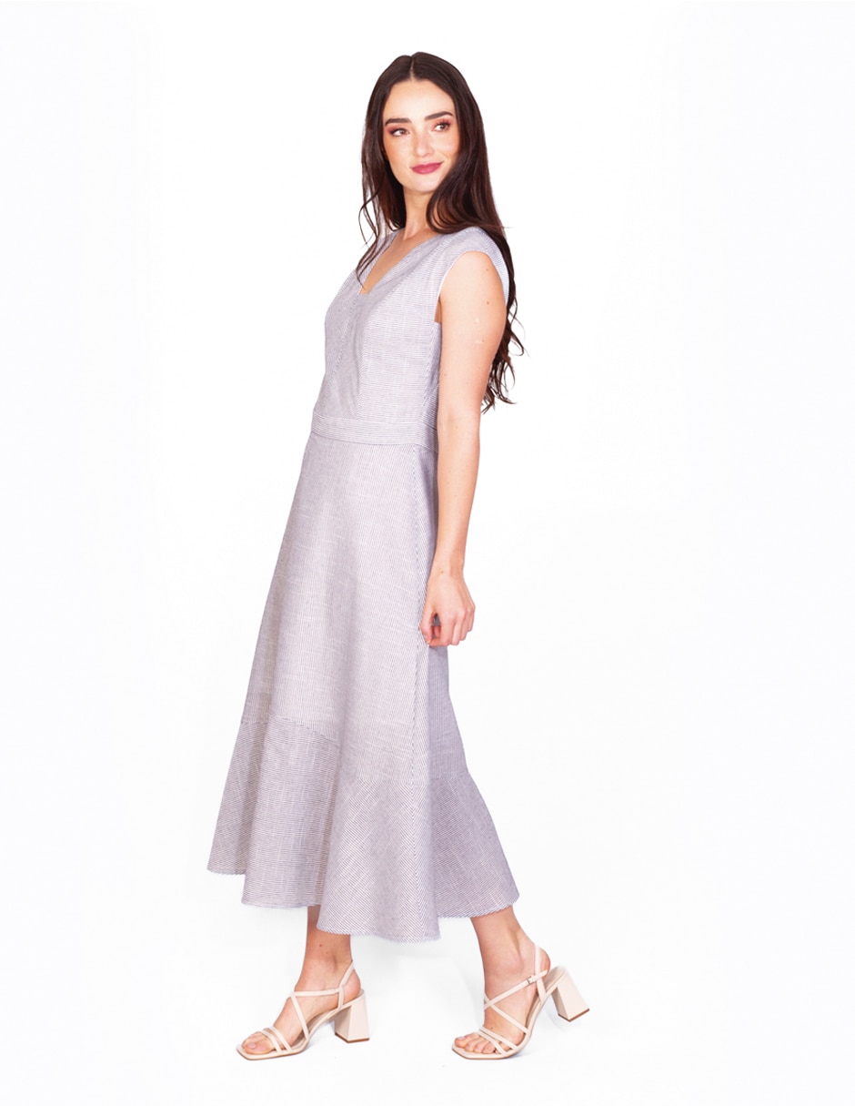 Vestido largo casual para mujer