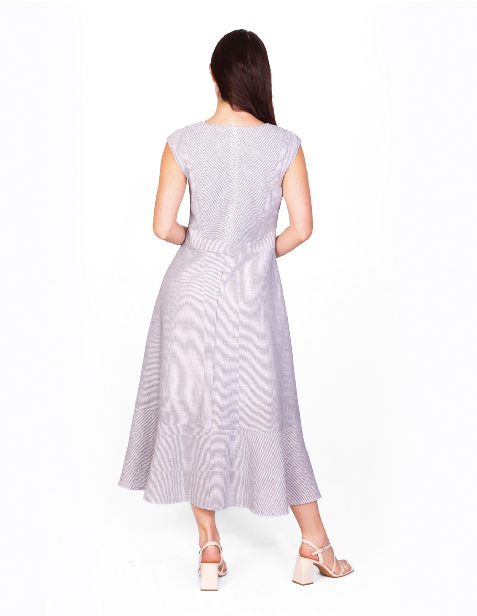 Vestido largo casual para mujer