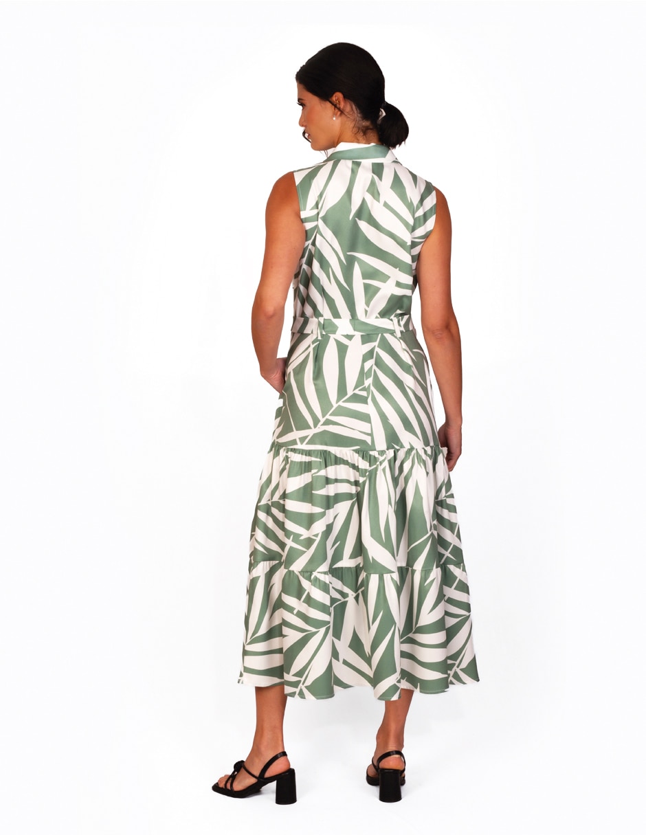 Vestido midi casual para mujer