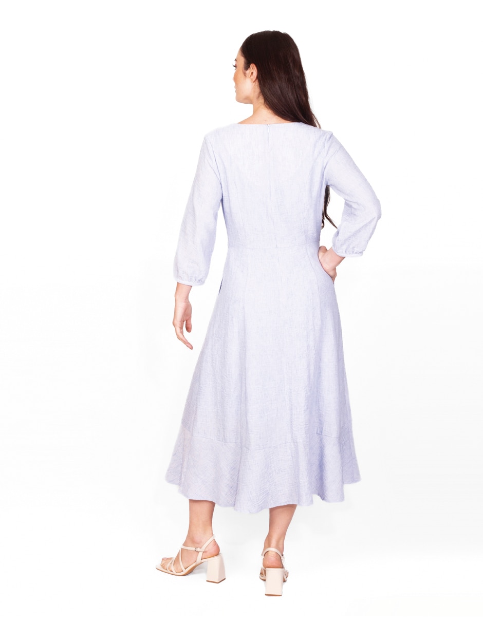 Vestido largo casual para mujer