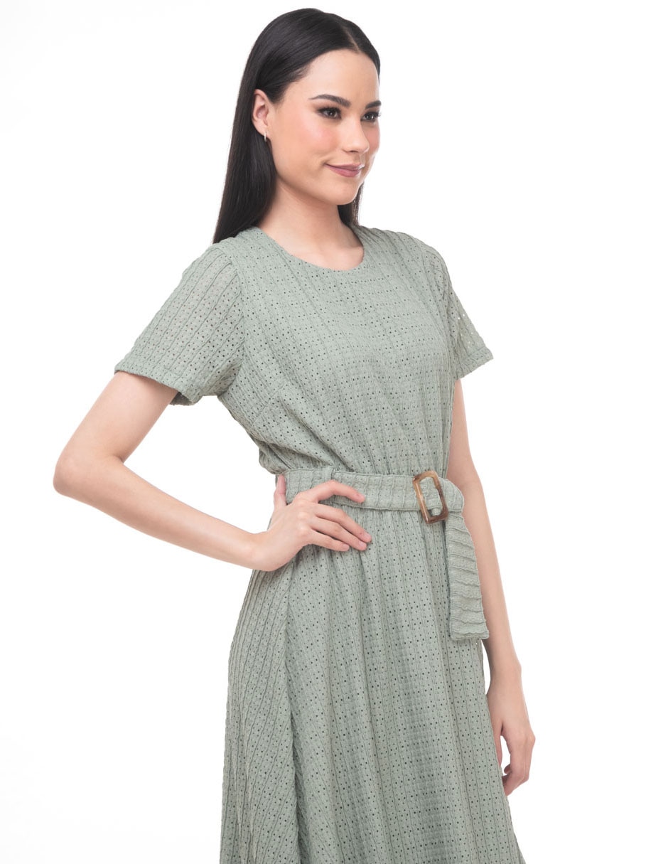 Vestido midi casual Sarah Bustani para mujer