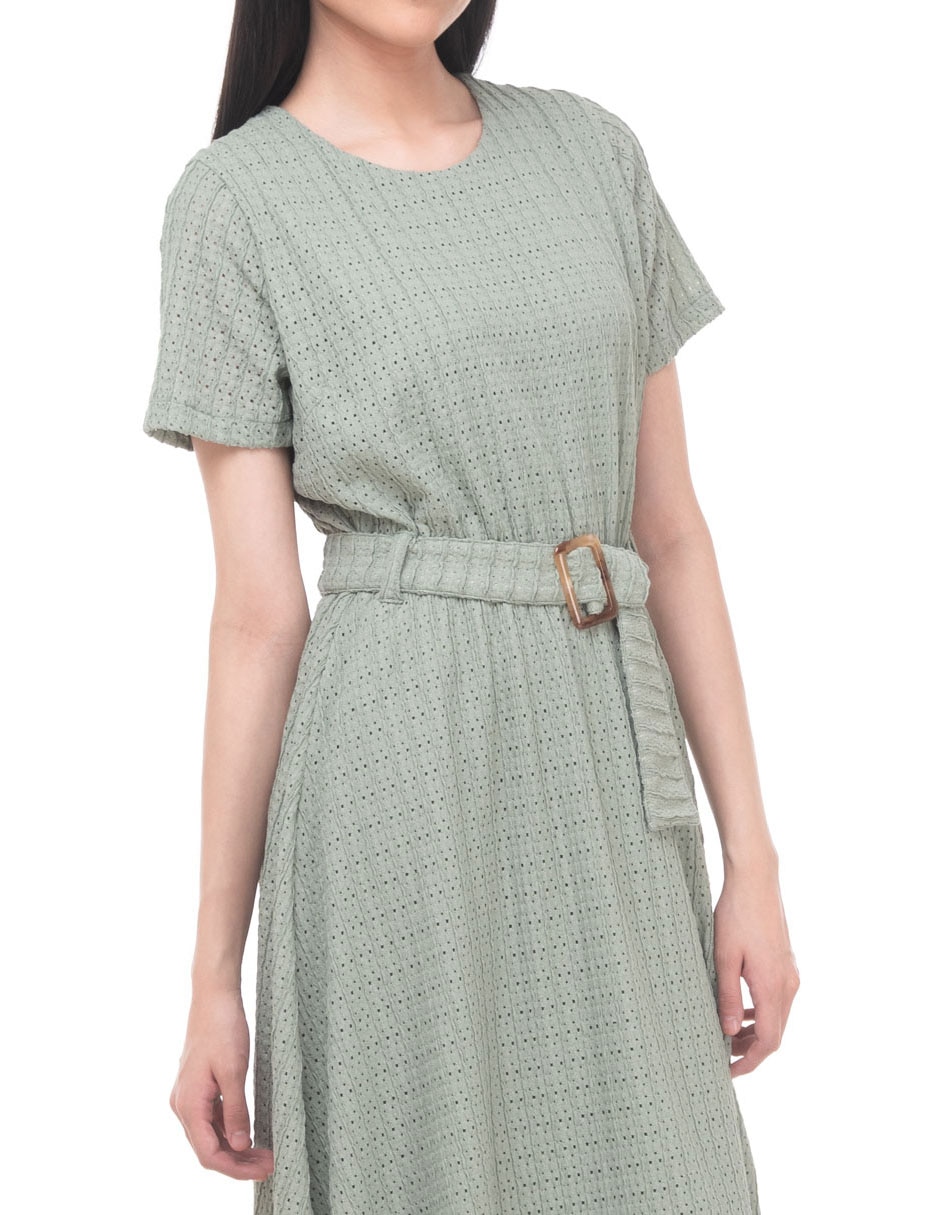 Vestido midi casual Sarah Bustani para mujer