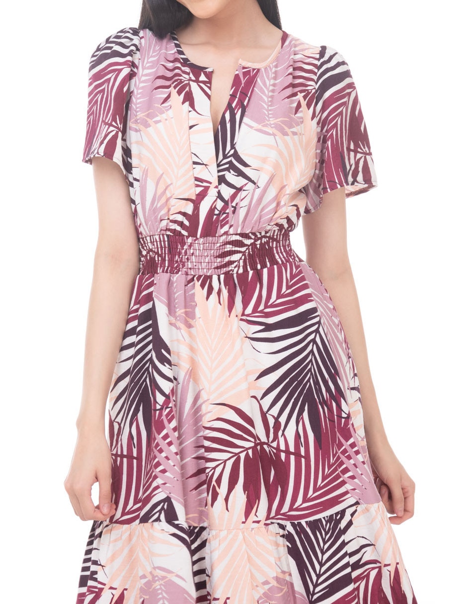 Vestido midi casual para mujer