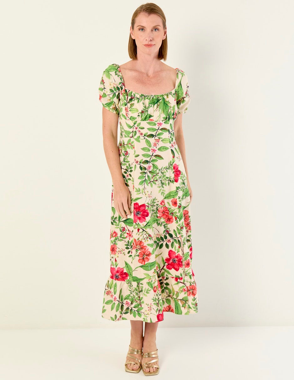 Vestido midi casual para mujer 3