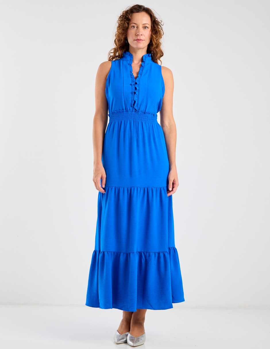 Vestido midi casual para mujer Vestido midi casual para mujer