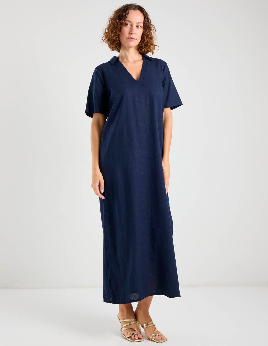 Vestido largo casual para mujer 7