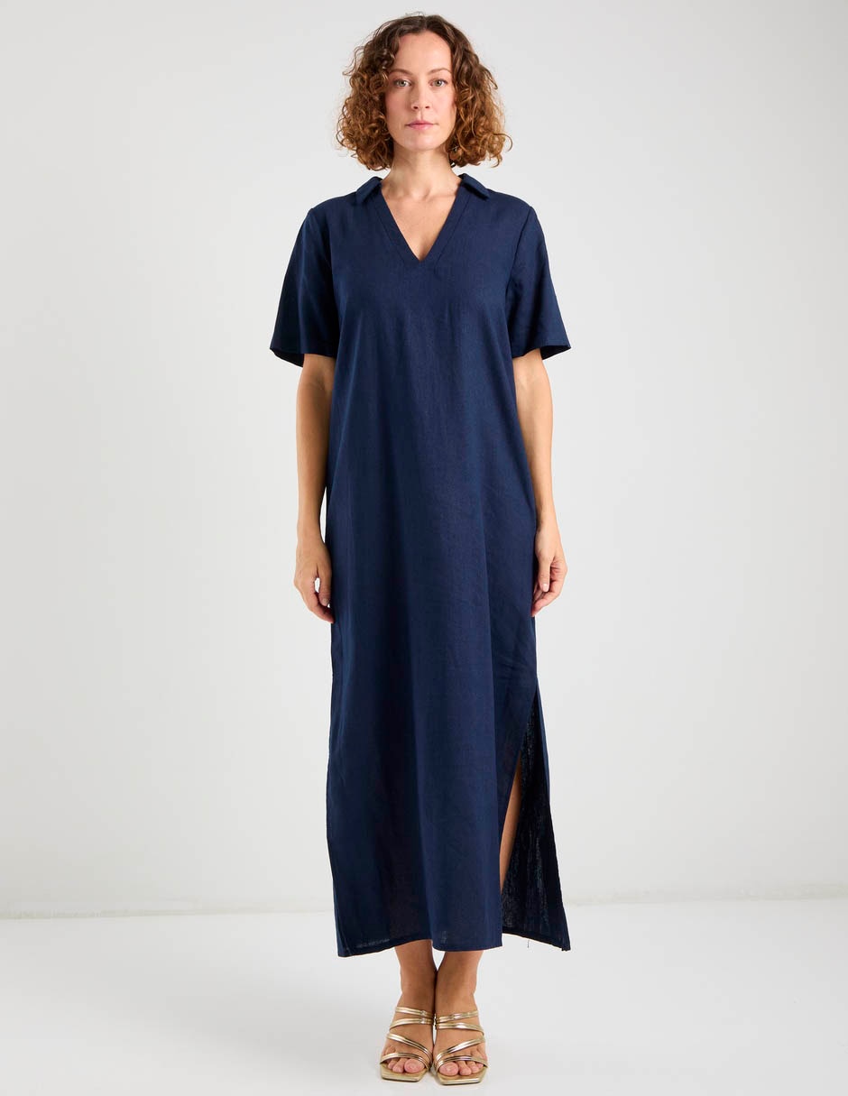 Vestido largo casual para mujer 8