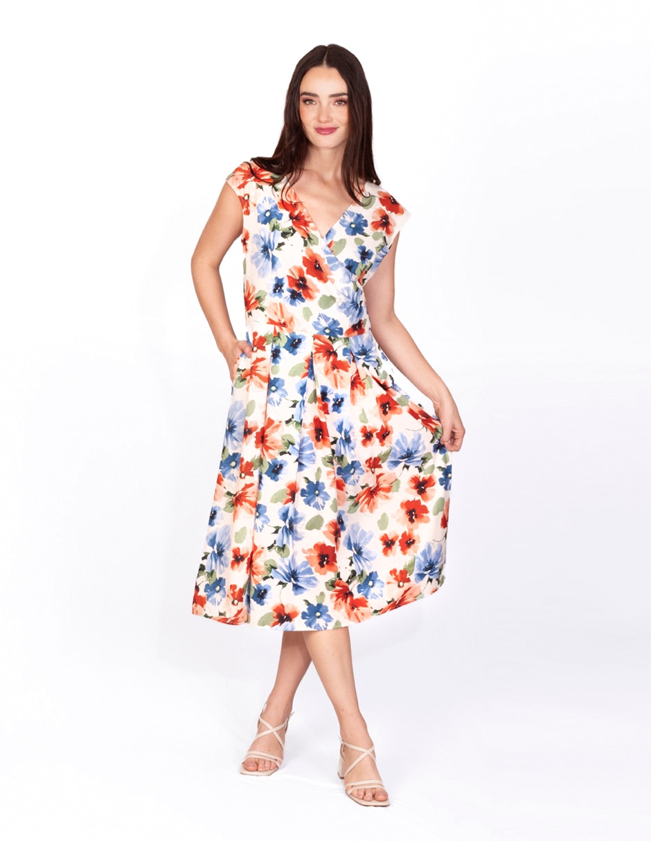 Vestido corto casual para mujer
