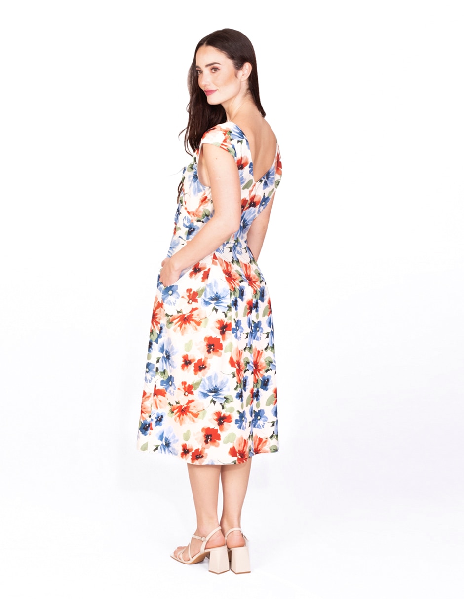 Vestido corto casual para mujer