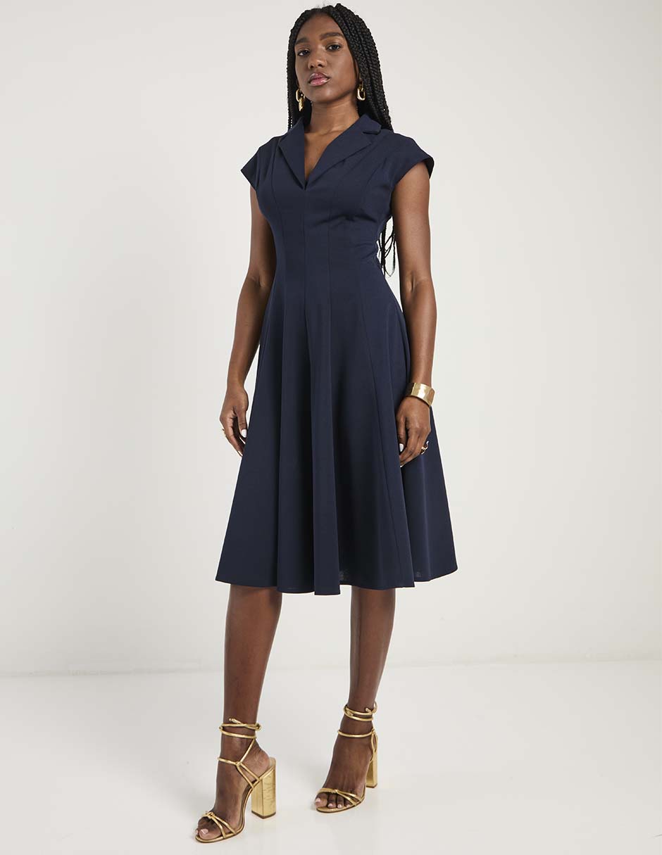 Vestido midi formal para mujer 7