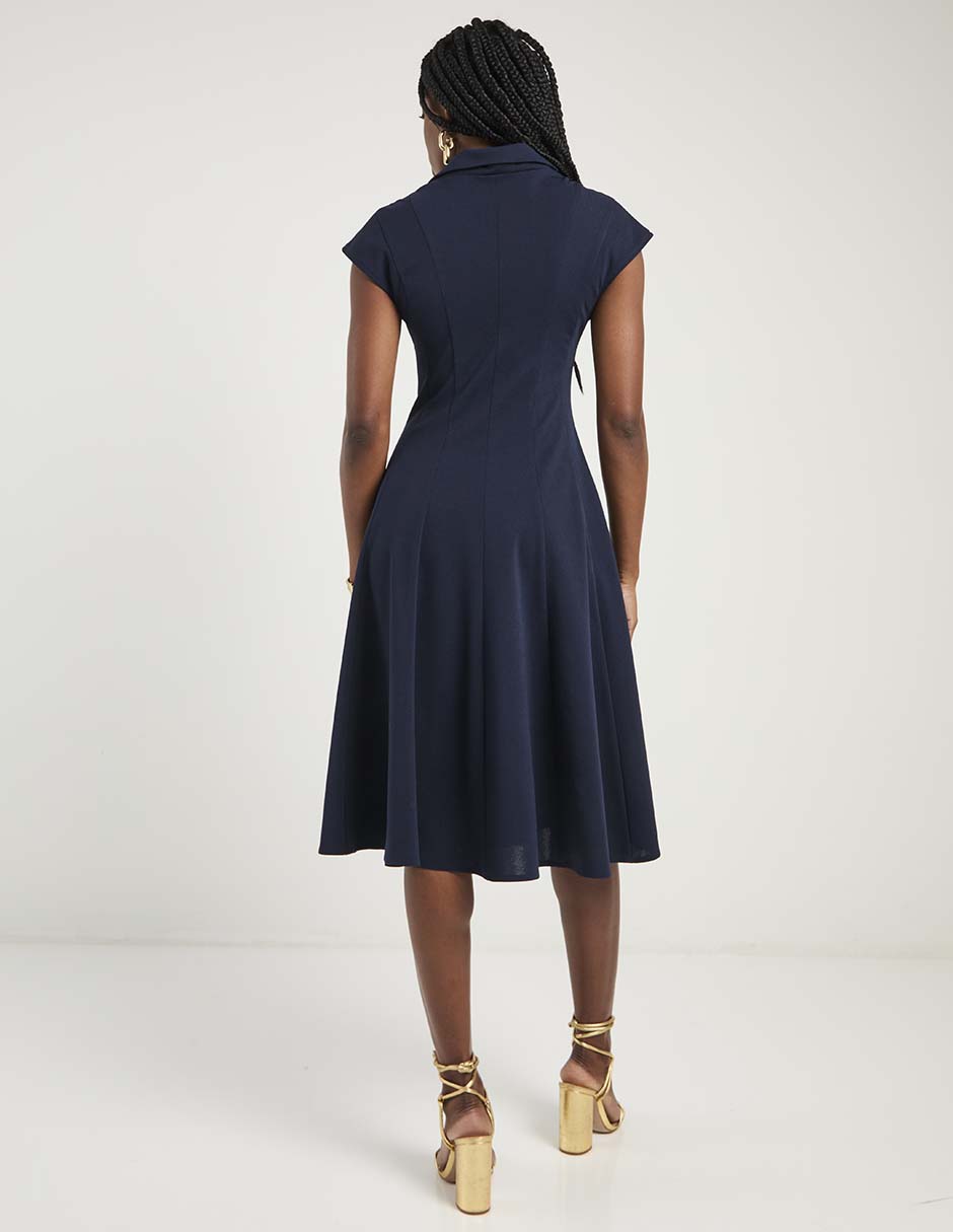 Vestido midi formal para mujer 11