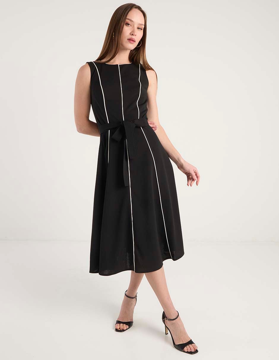 Vestido midi formal para mujer 7
