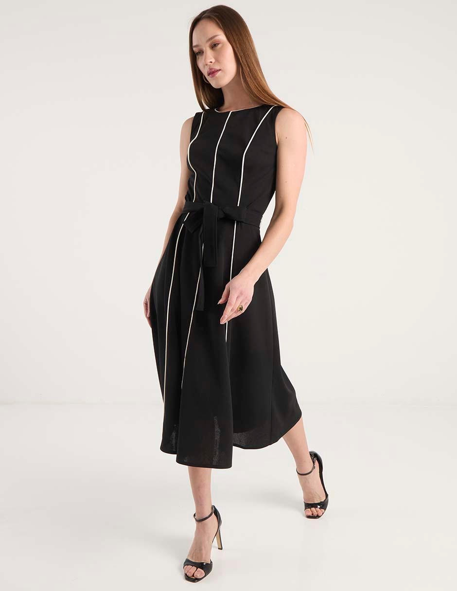 Vestido midi formal para mujer 8