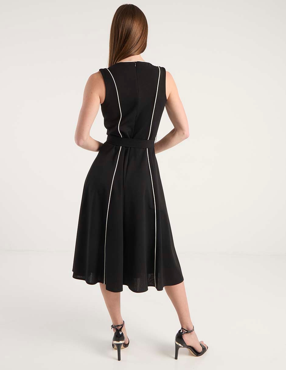 Vestido midi formal para mujer 11