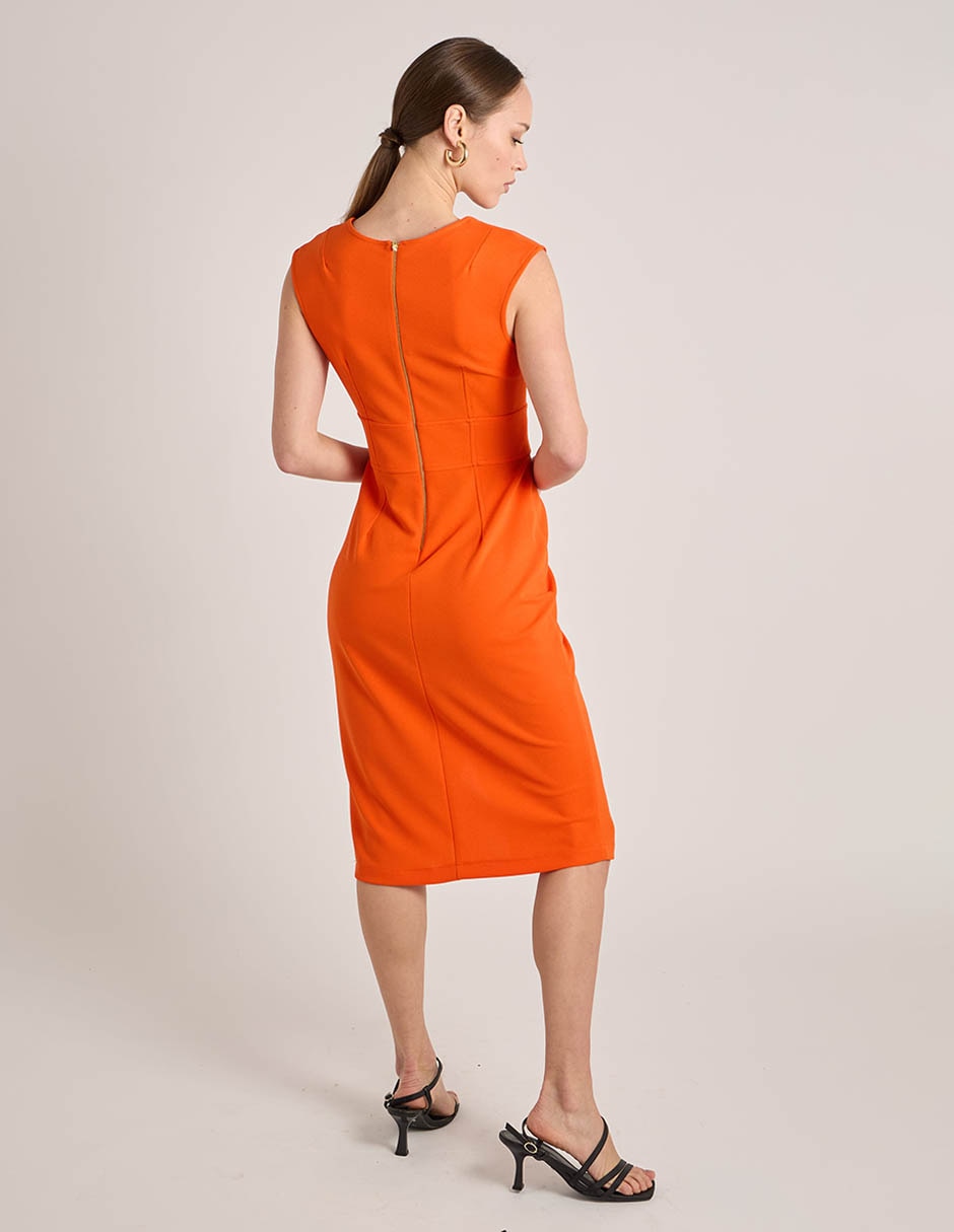 Vestido midi formal rue de la paix para mujer