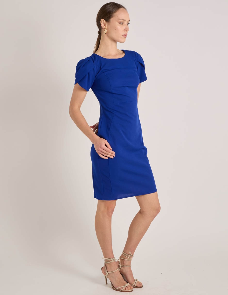 Vestido arriba rodilla casual para mujer 4