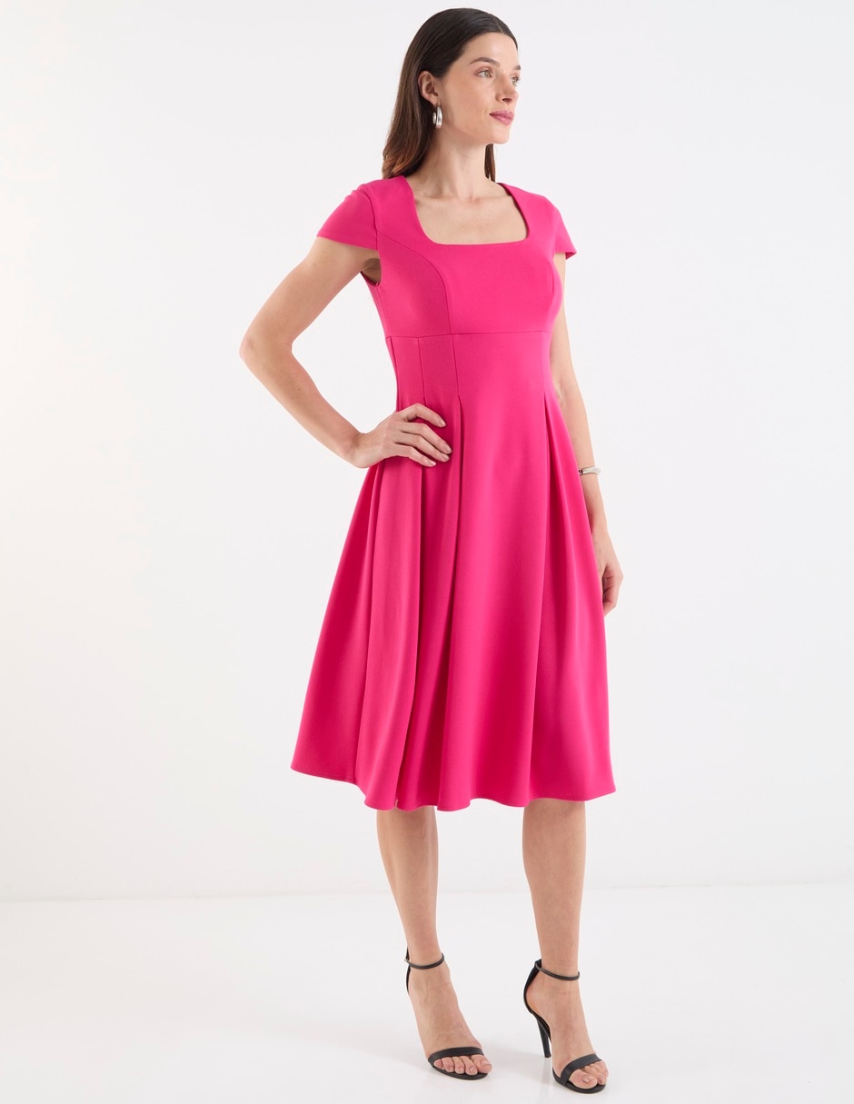 Vestido midi formal para mujer 8