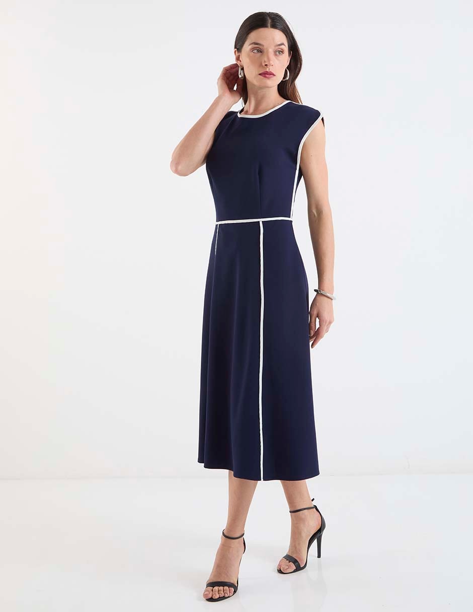 Vestido midi formal para mujer 7