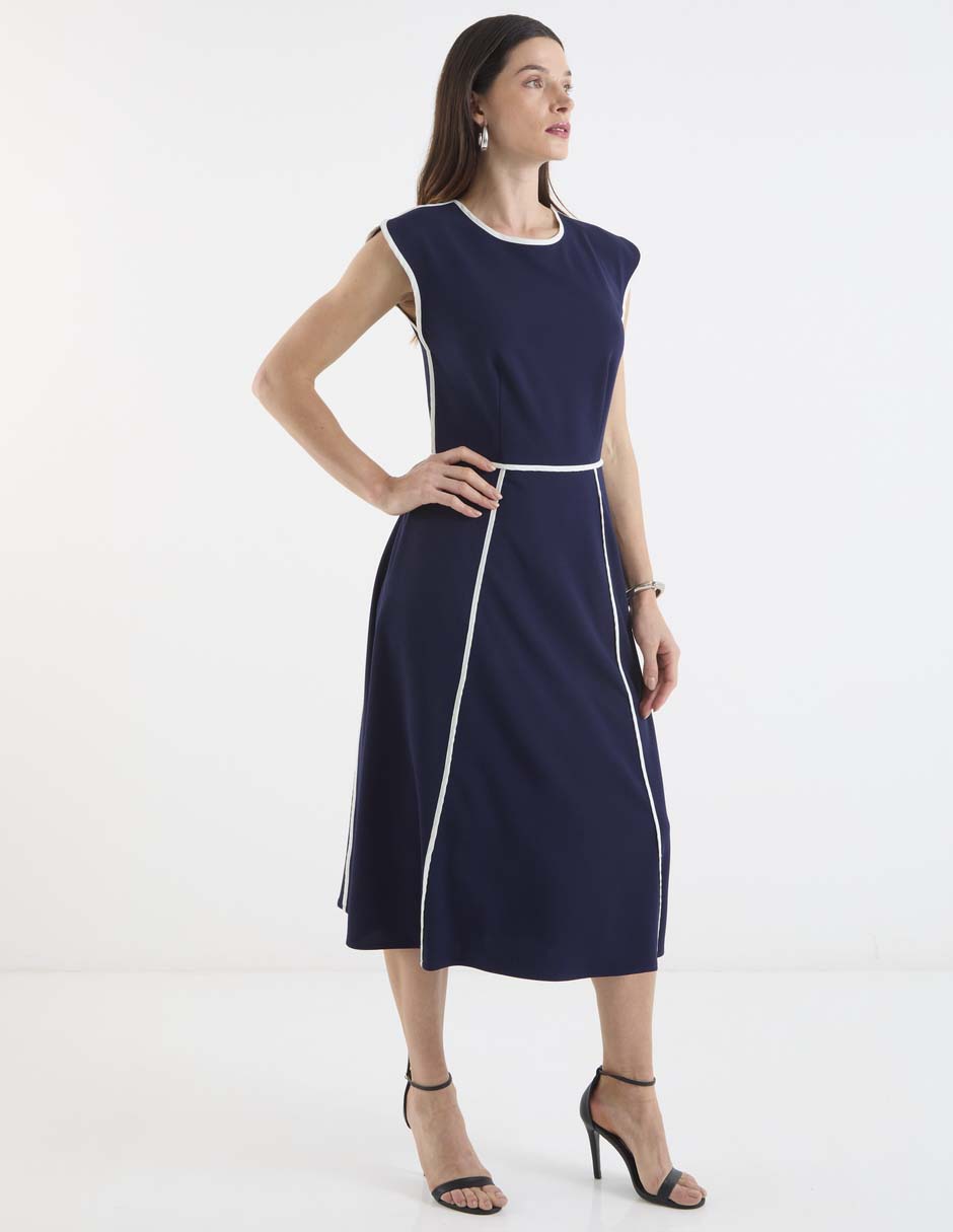 Vestido midi formal para mujer 8