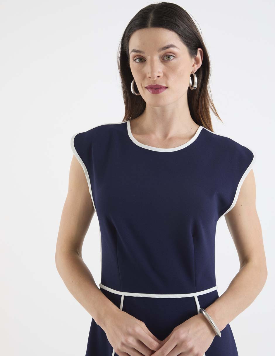 Vestido midi formal para mujer 9