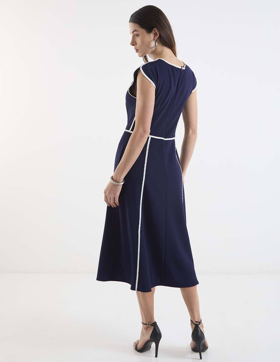 Vestido midi formal para mujer 11
