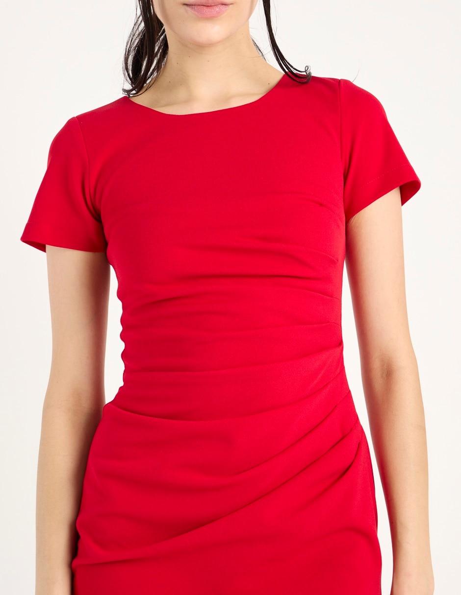 Vestido arriba rodilla formal para mujer