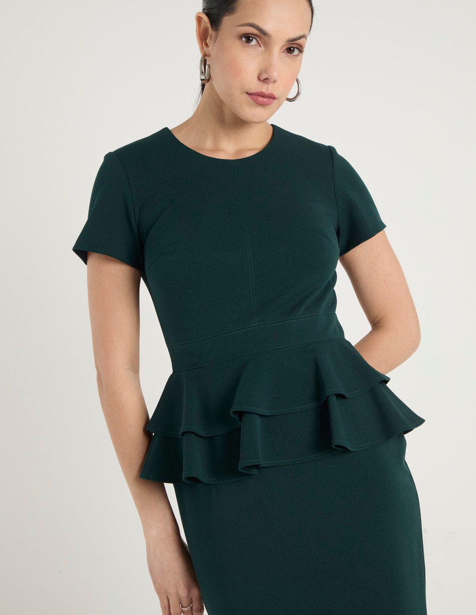 Vestido 3/4 formal para mujer 9
