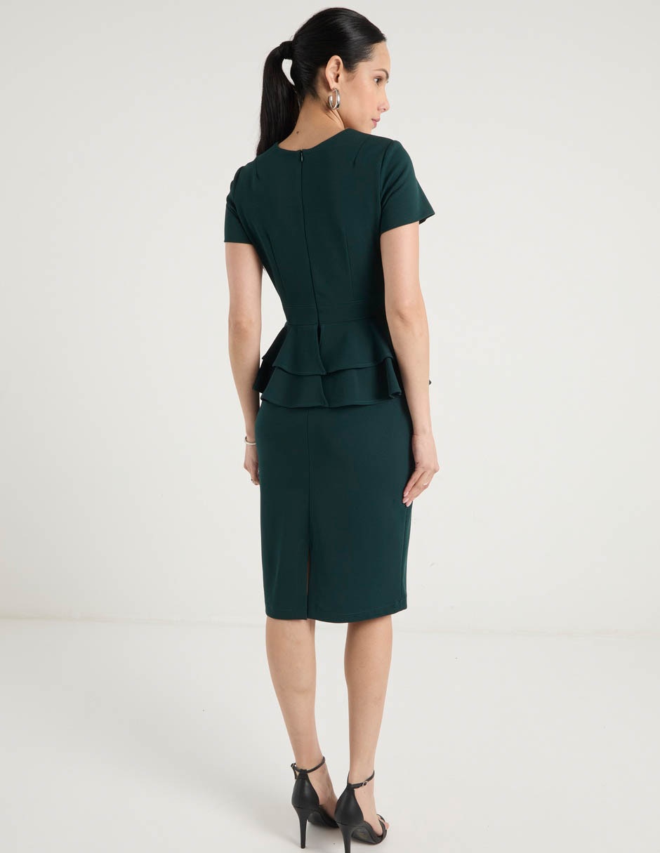 Vestido 3/4 formal para mujer 11