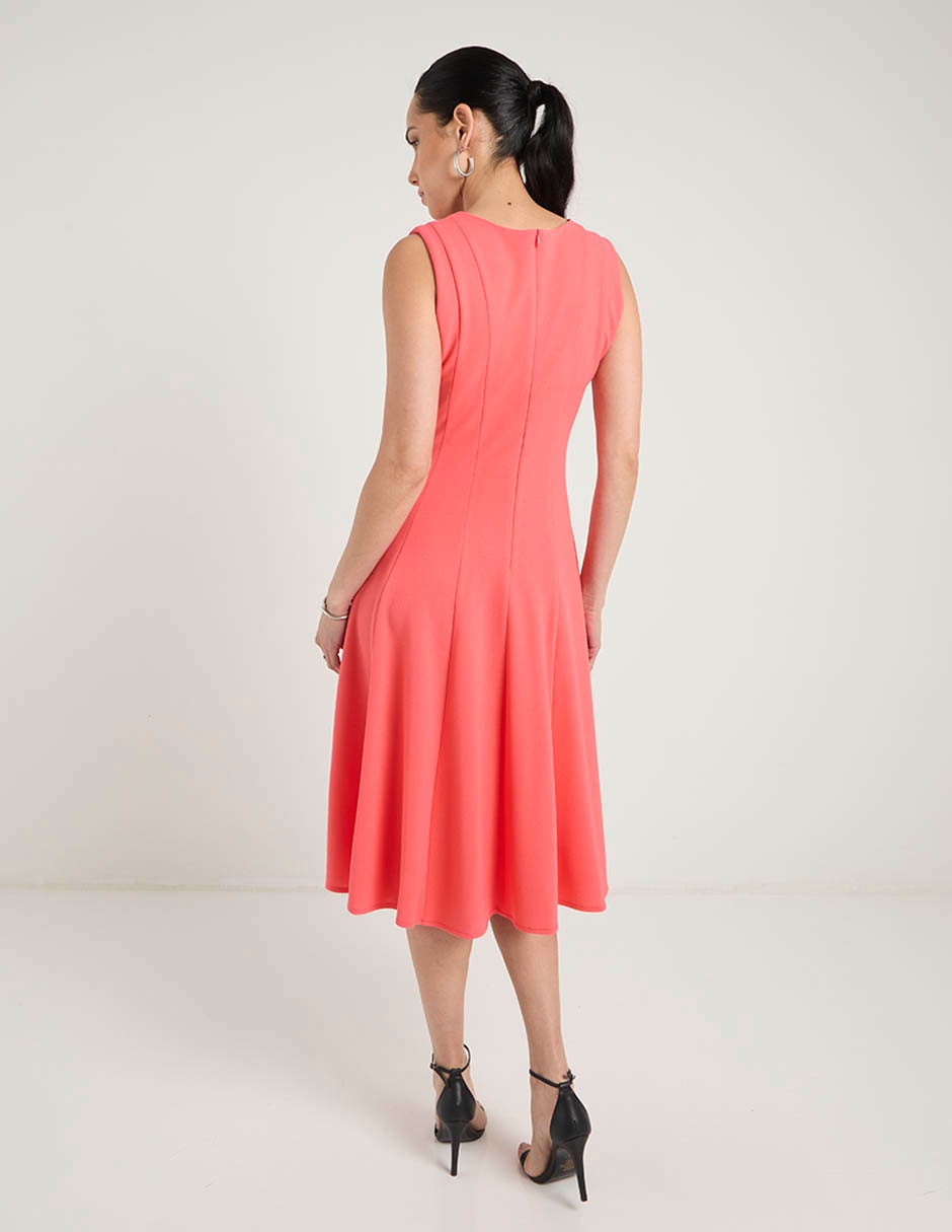 Vestido midi formal para mujer 11