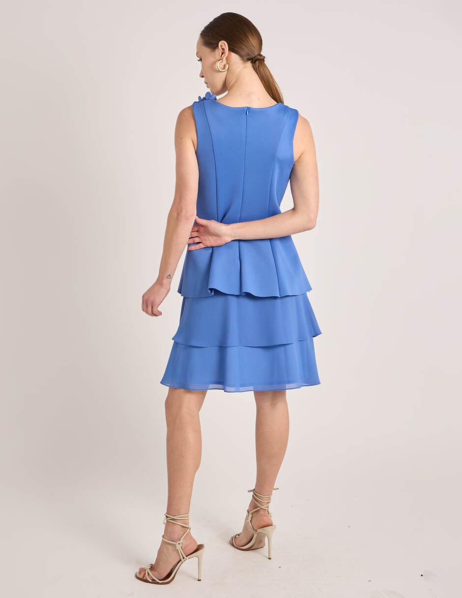 Vestido midi formal rue de la paix para mujer