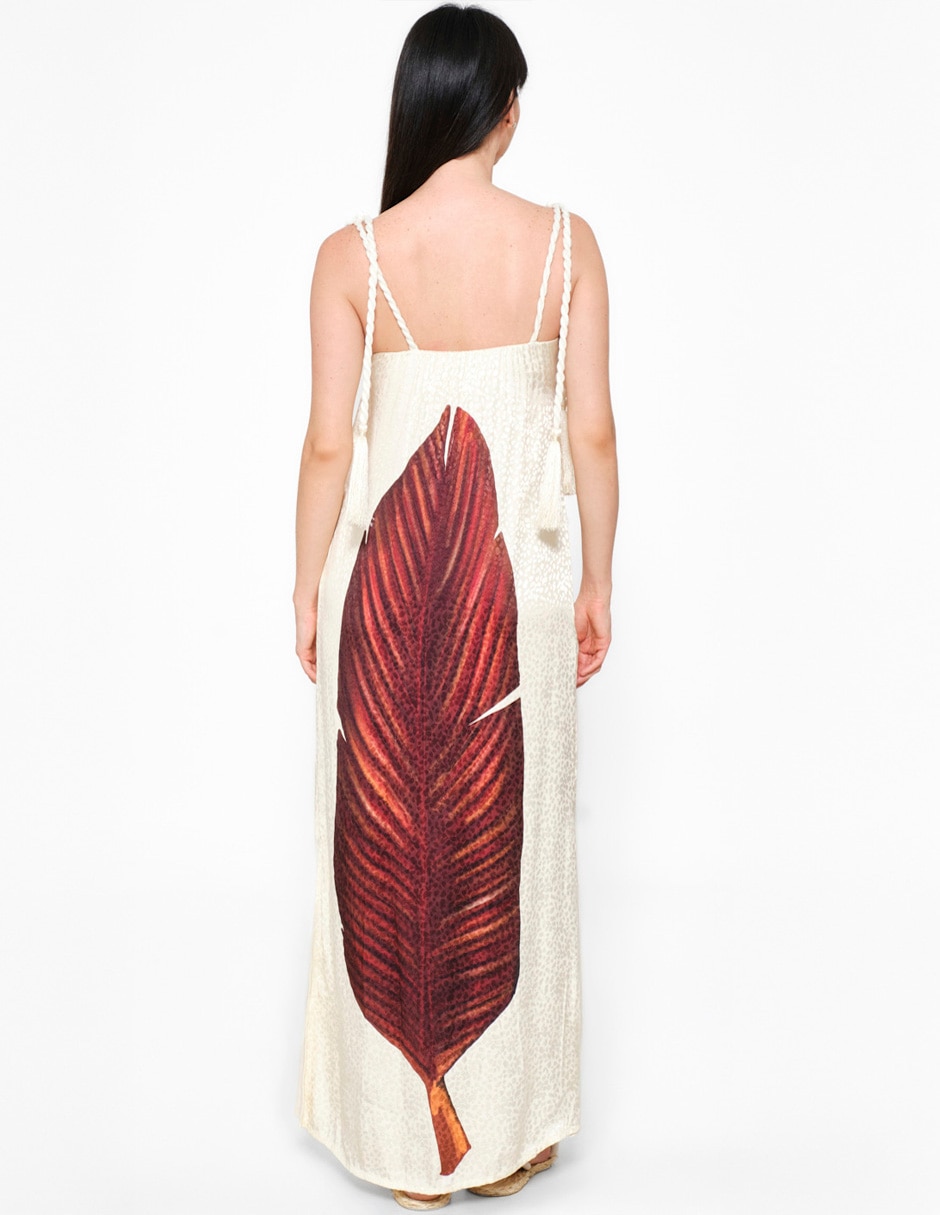 Vestido largo casual colección tuscan soul para mujer