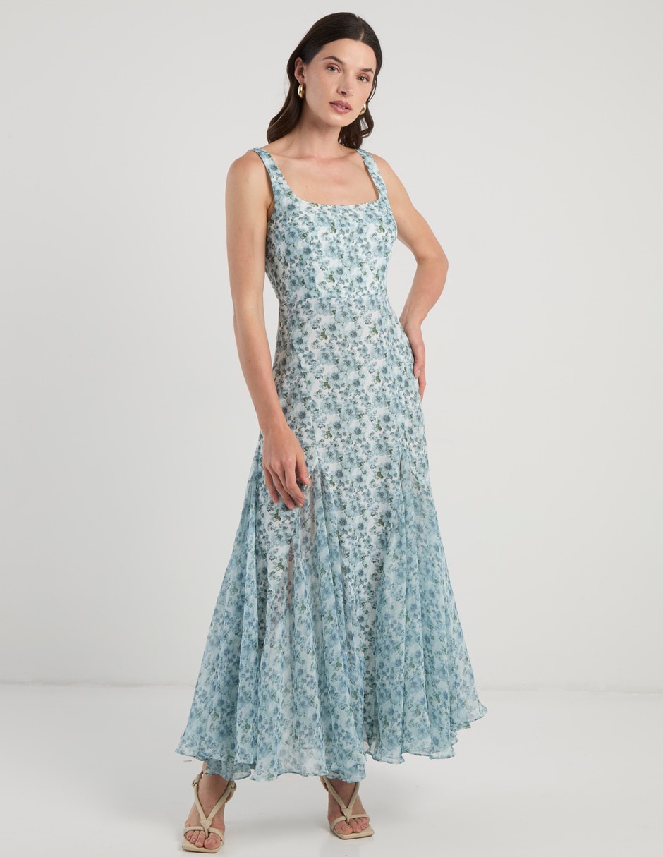 Vestido largo casual para mujer 2
