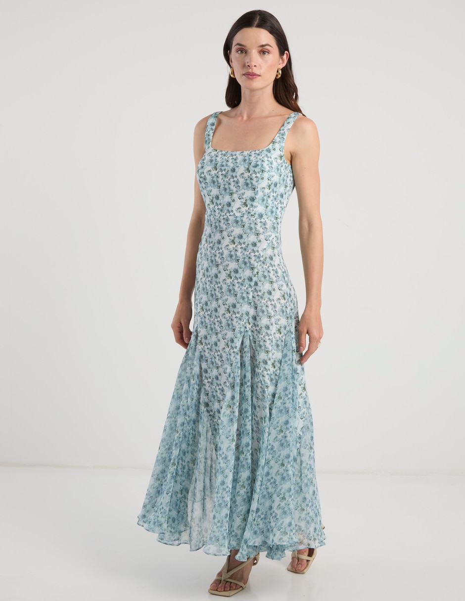 Vestido largo casual para mujer