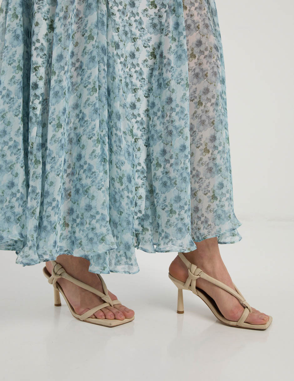 Vestido largo casual para mujer