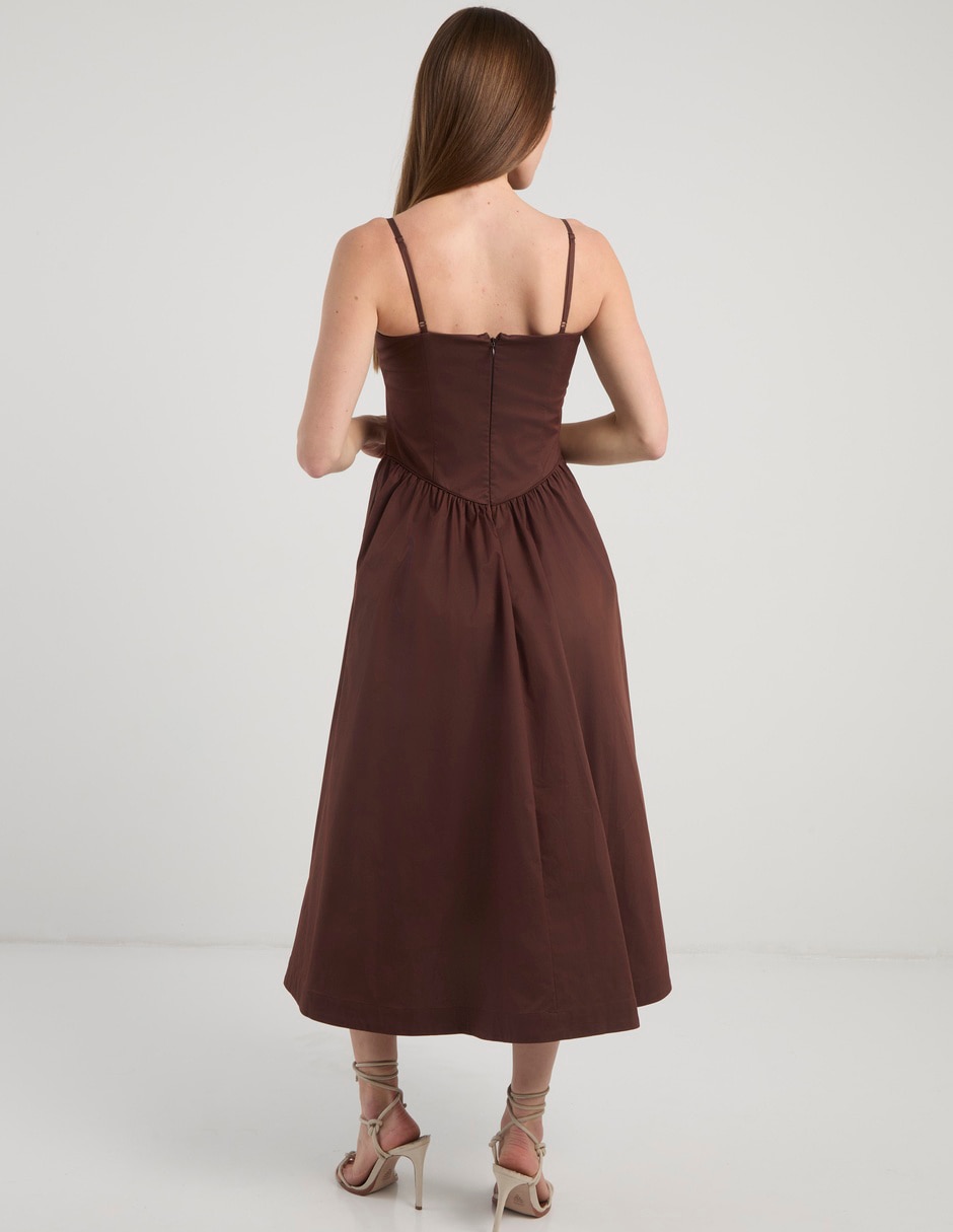 Vestido midi casual mare mare para mujer