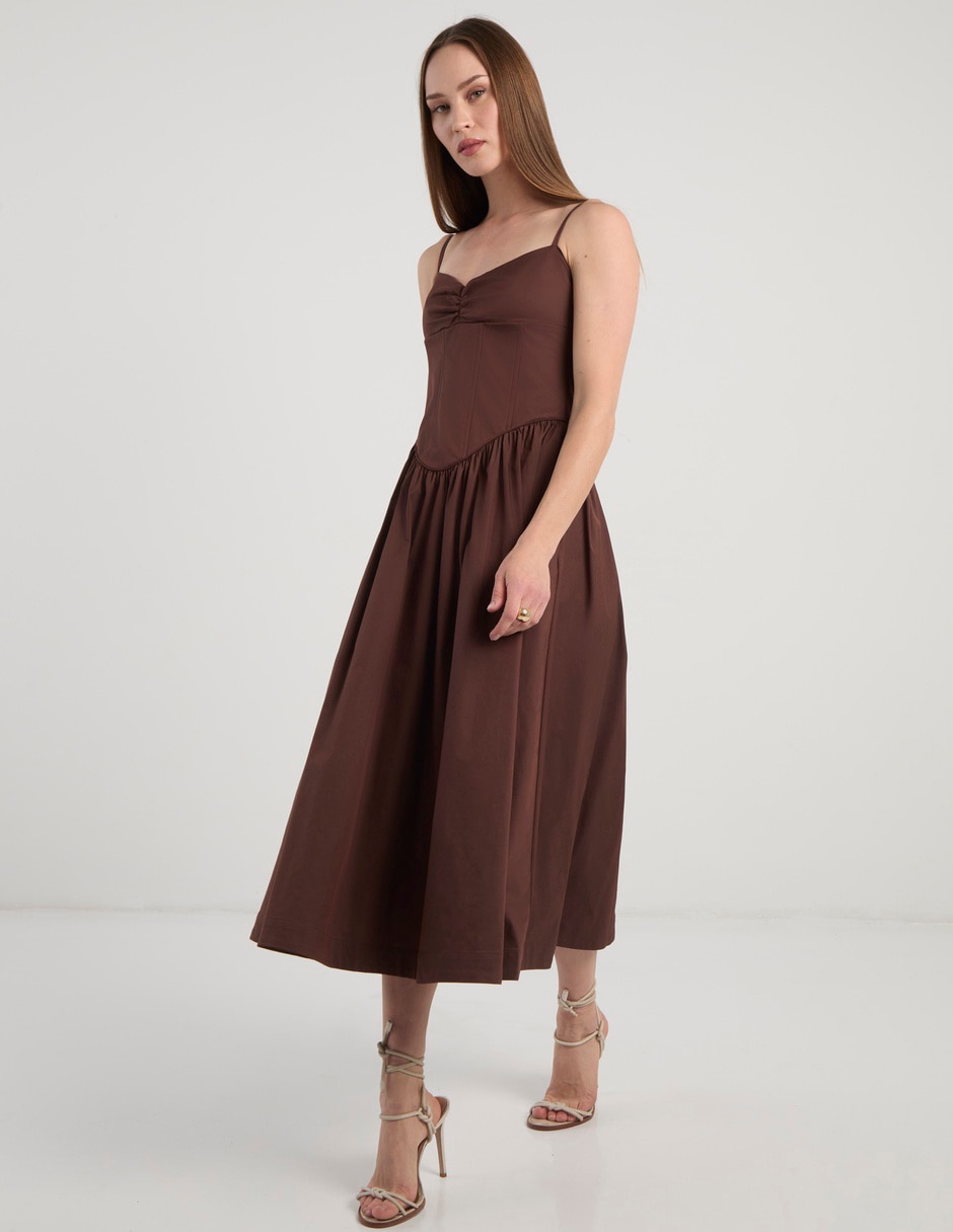 Vestido midi casual mare mare para mujer