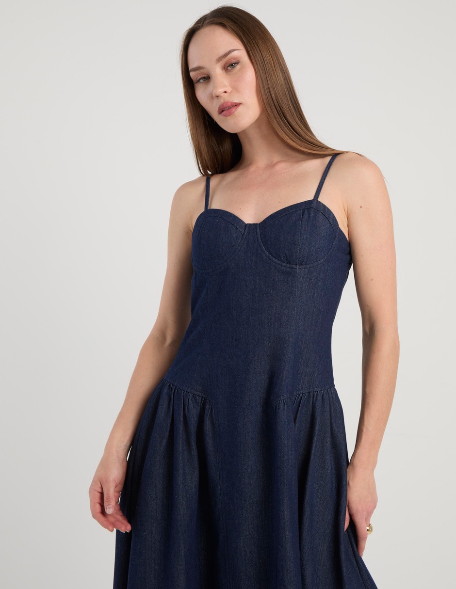 Vestido largo casual mare mare para mujer
